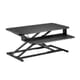 Gas Spring Sit-Stand Desk Converter with Keyboard Tray Deck